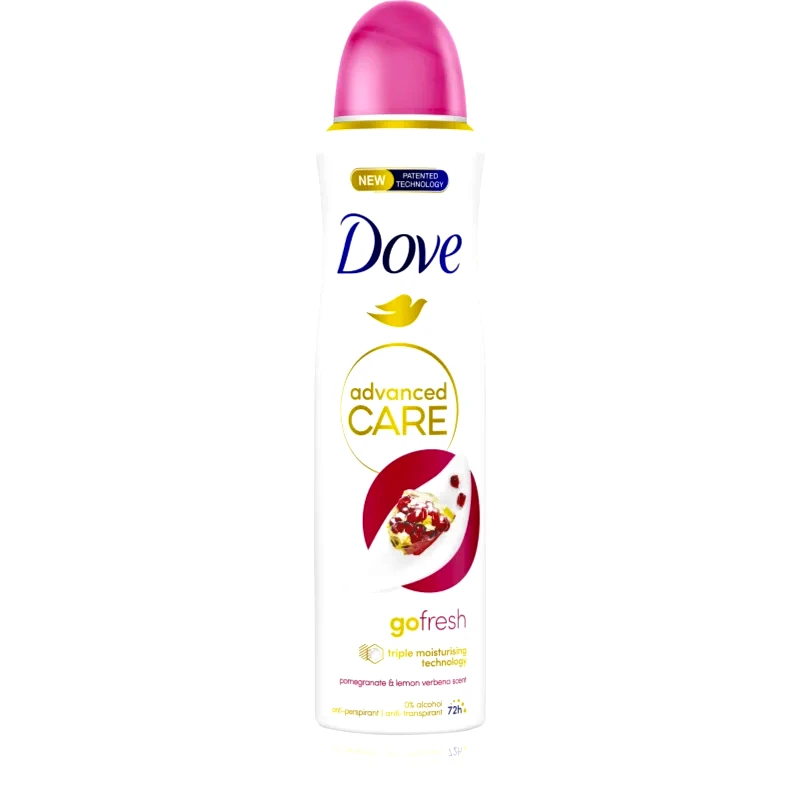 Dove Dove Advanced Care Go Fresh αντιιδρωτικό χωρίς αλκοόλ Go Fresh Pomegranate & Lemon Verbena 150 ml
