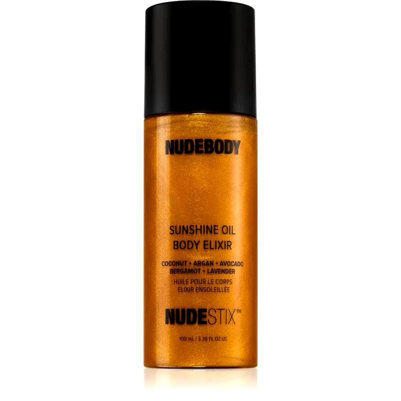 Nudestix Nudestix Nudebody Sunshine Oil Body Elixir ενυδατικό λάδι σώματος με επίδραση στο ελαφρύ μαύρισμα 100 ml