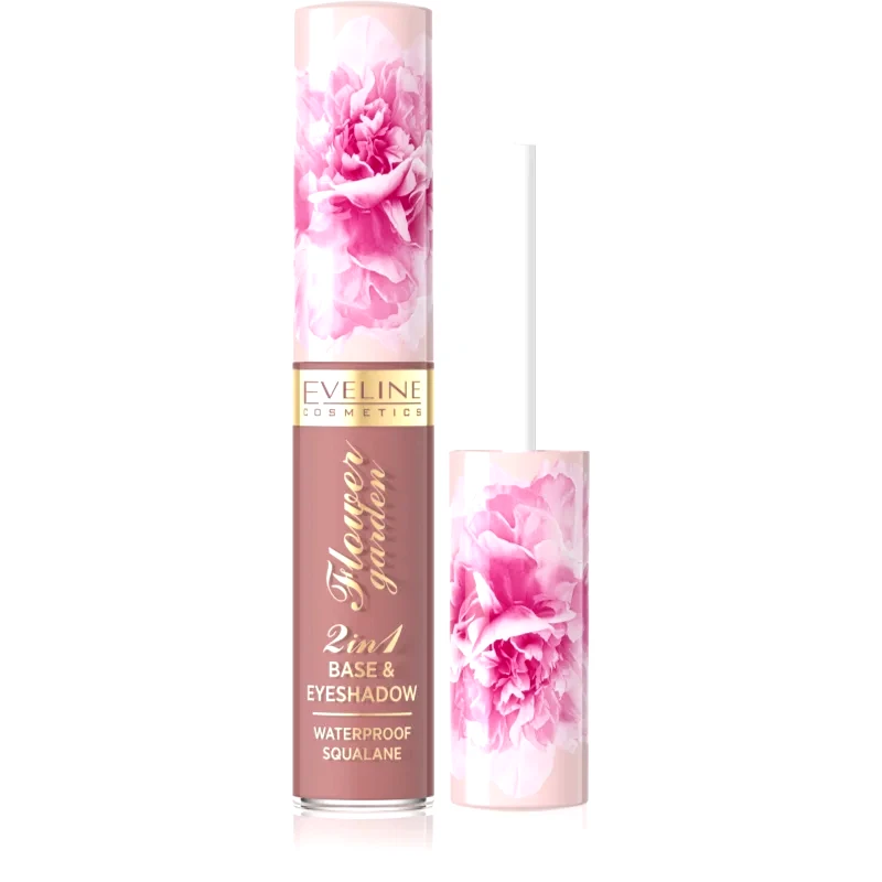 Eveline Cosmetics Eveline Cosmetics Flower Garden υγρές σκιές ματιών 2 σε 1 απόχρωση 01 6,5 ml