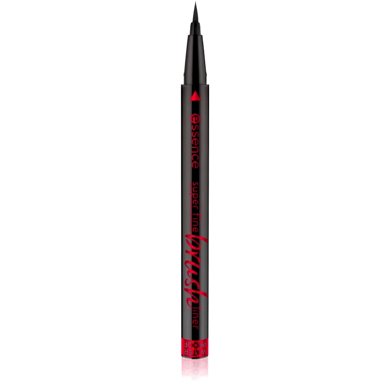 essence essence Super Fine Brush Liner Λάινερ ματιών με πλατιά άκρη απόχρωση Black 0,7 γρ