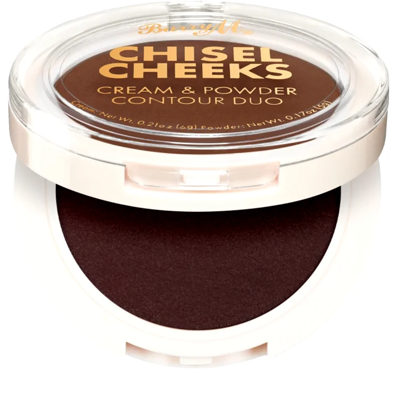 Barry M Barry M Chisel Cheeks μικρή παλέτα περιγράμματος διπλό Deep 11 γρ