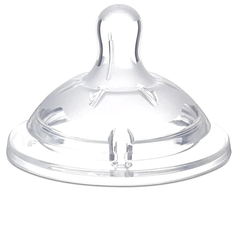Chicco Chicco Natural Feeling Step-up θηλή μπιμπερό 4m+ Adjustable 2 τμχ