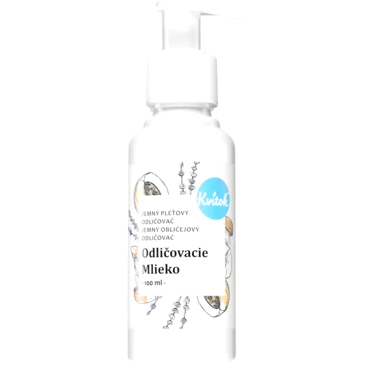 Kvitok Kvitok Cleansing Milk απαλό γαλακτωμα ντεμακιγιάζ με φυτικό εκχύλισμα 100 ml