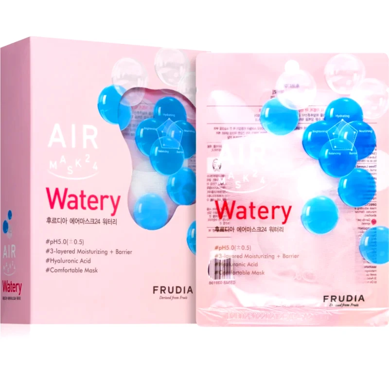 Frudia Frudia AIR Watery φύλλο μάσκας για αναγέννηση και ανανέωση επιδερμίδας 10x25 ml