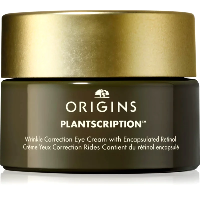Origins Origins Plantscription™ Wrinkle Correction Eye Cream With Encapsulated Retinol ενυδατική και λειαντική κρέμα ματιών με ρετινόλη 15 ml