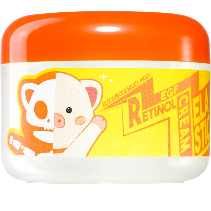 Elizavecca Elizavecca Milky Piggy EGF Elastic Retinol Cream βαθιά αποκαταστατική κρέμα νύχτας με ρετινόλη 100 μλ