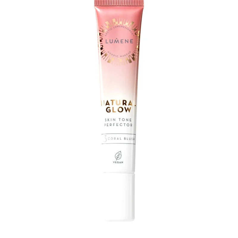 Lumene Lumene Natural Glow Skin Tone Perfector κρεμώδες ρουζ απόχρωση 3 Coral Blush 20 ml