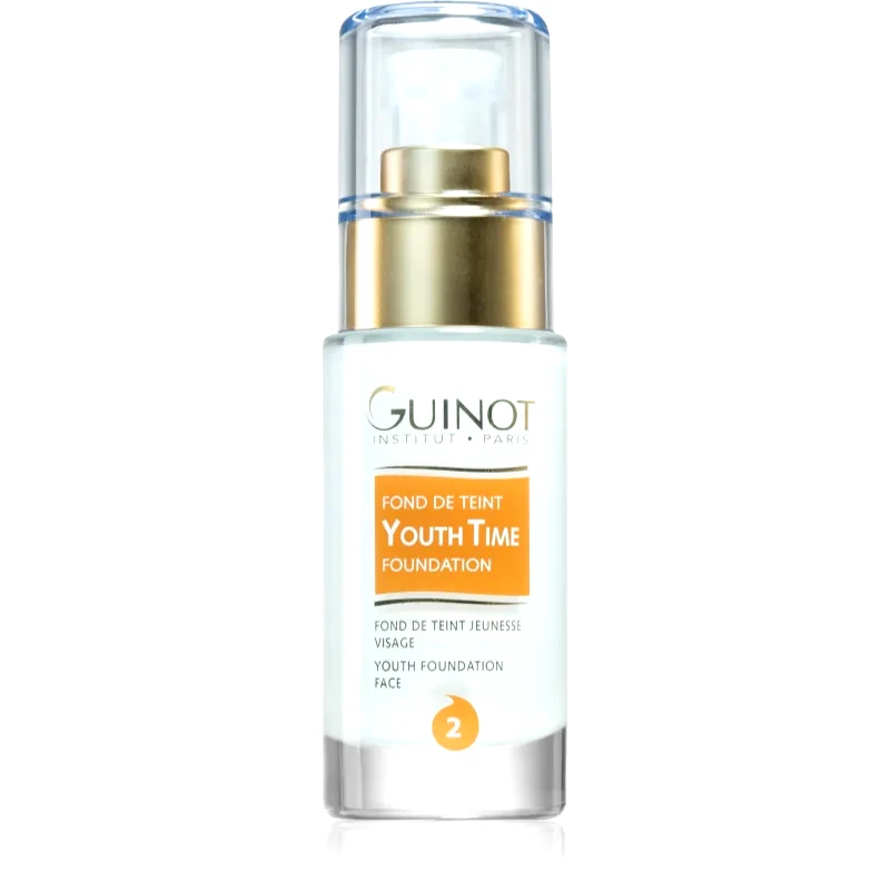 Guinot Guinot Youth Time λαμπρυντικό και ανανεωτικό μεικ απ για φυσική εμφάνιση απόχρωση 2 30 ml