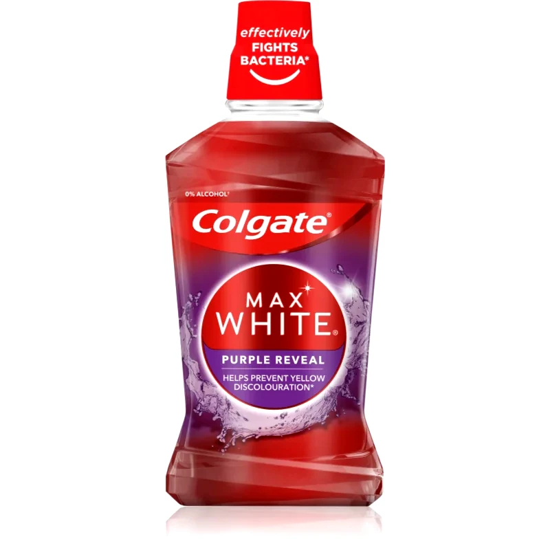 Colgate Colgate Max White Purple Reveal στοματικό διάλυμα με λευκαντική επίδραση 500 ml