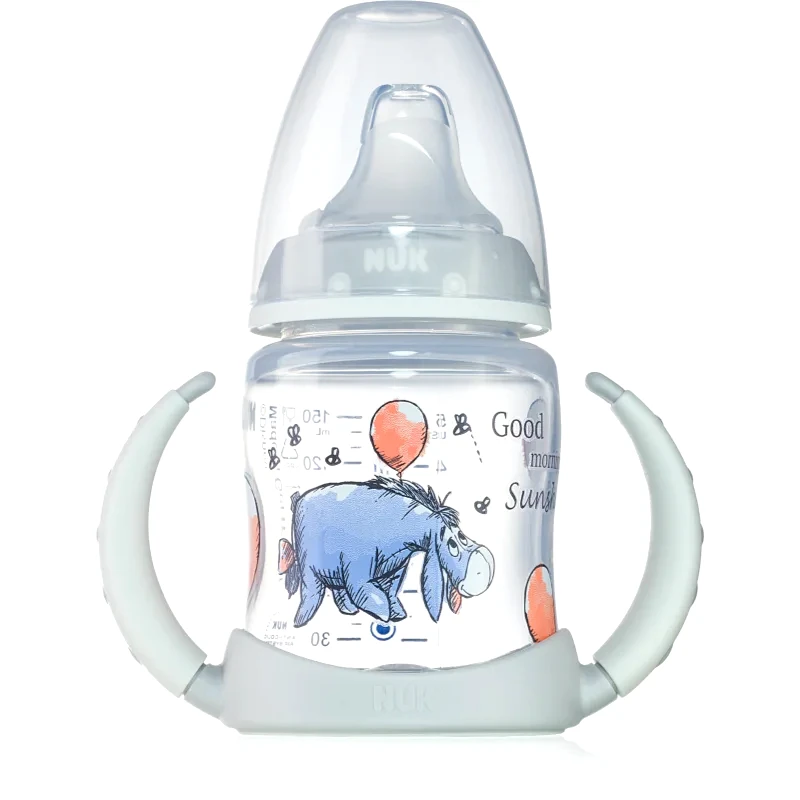 NUK NUK First Choice + Winnie The Pooh μπιμπερό με έλεγχο της θερμοκρασίας 150 ml