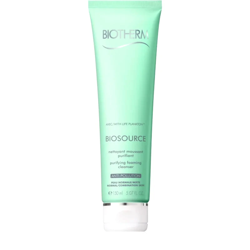 Biotherm Biotherm Biosource καθαριστικός αφρός για κανονική έως μικτή επιδερμίδα 150 ml