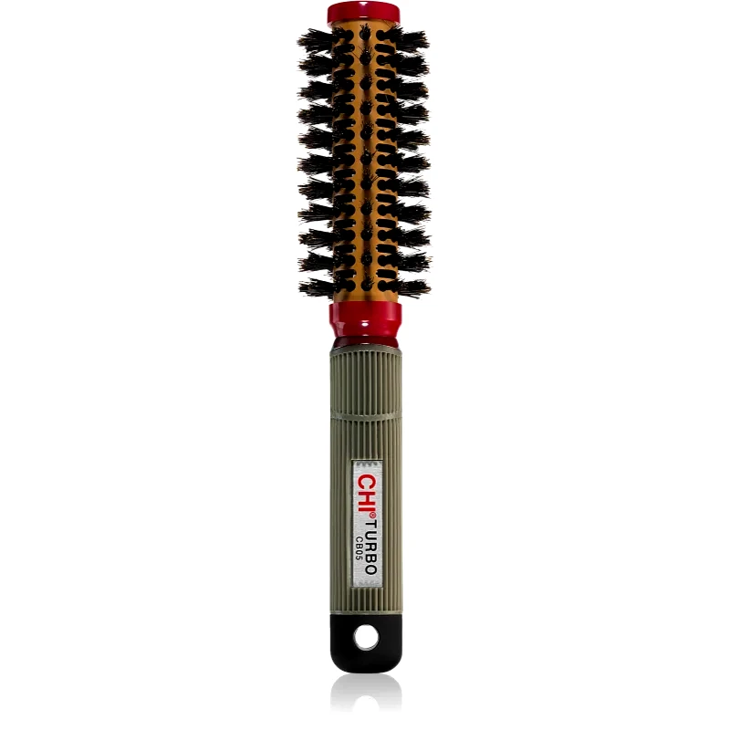 CHI CHI Turbo Ceramic Round Boar Small Brush στρογγυλή βούρτσα για χοντρά και σγουρά μαλλιά 1 τμχ