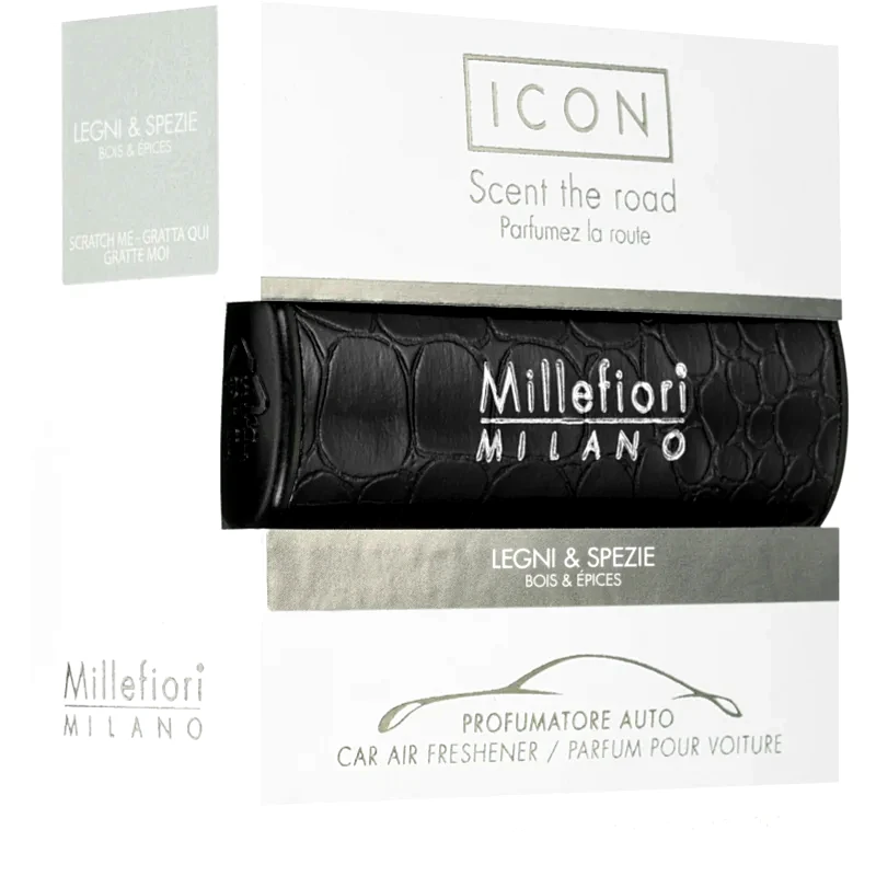 Millefiori Millefiori Icon Wood & Spices άρωμα για αυτοκίνητο 1 τμχ