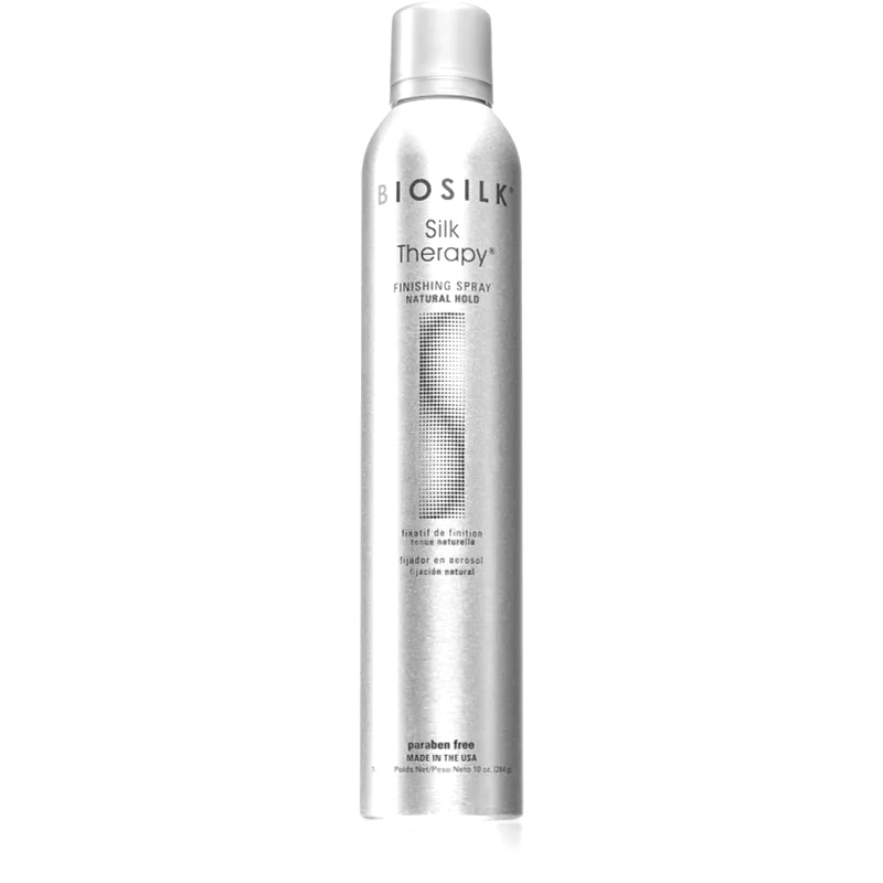 Biosilk Biosilk Silk Therapy Finishing Spray λακ μαλλιών για εύκαμπη ενίσχυση 284 ml