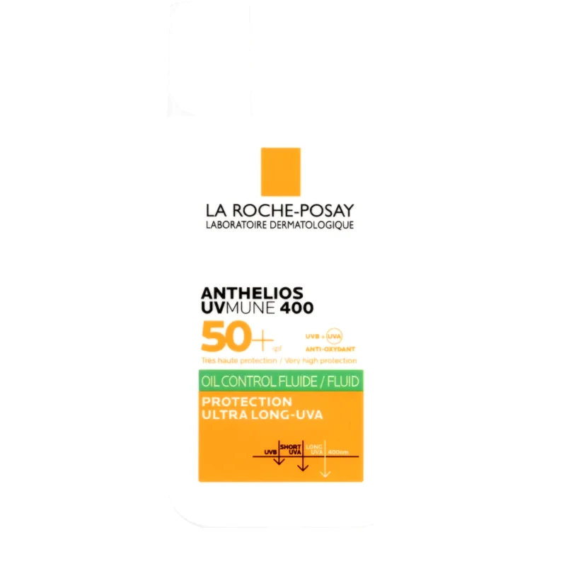 La Roche-Posay La Roche-Posay Anthelios UVMUNE 400 προστετυτικό υγρό για λιπαρή επιδερμίδα SPF 50+ 50 ml