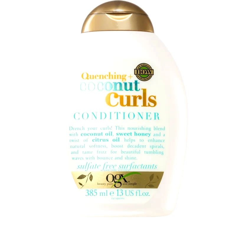 OGX OGX Coconut Curls κοντίσιονερ για σπαστά και σγουρά μαλλιά 385 ml