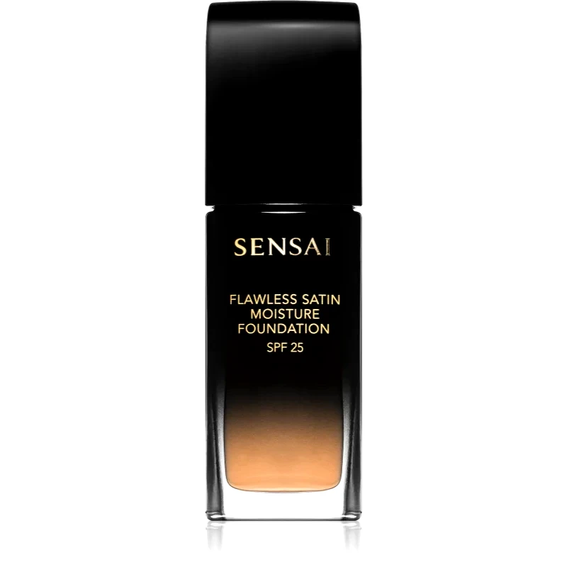 Sensai Sensai Flawless Satin Moisture Foundation υγρό μεικ απ SPF 25 απόχρωση 202 Orche Beige 30 ml