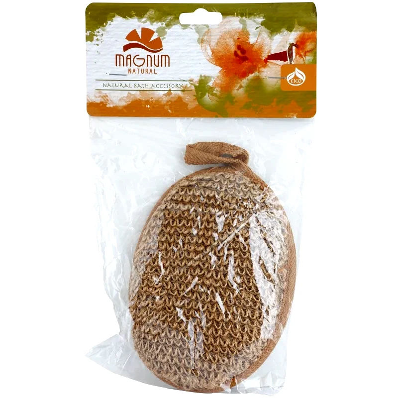 Magnum Magnum Natural σφουγγαράκι μπάνιου για μασάζ 1 τμχ