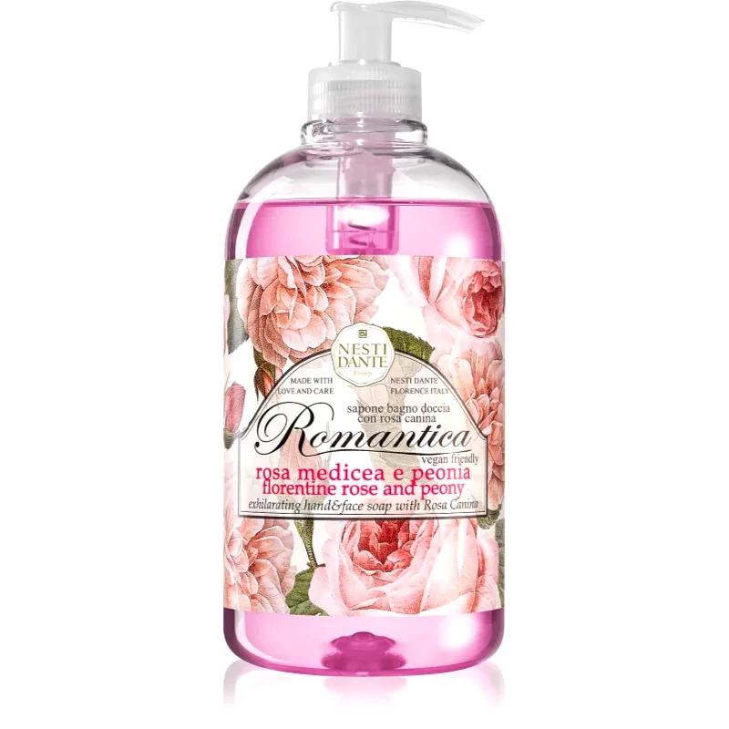 Nesti Dante Nesti Dante Romantica Florentine Rose and Peony υγρό σαπούνι για τα χέρια 500 ml