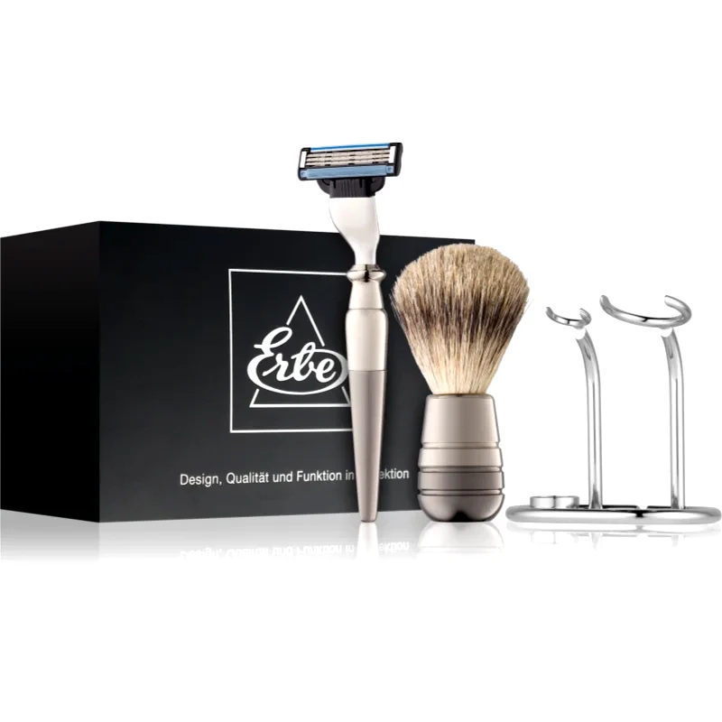Erbe Solingen Erbe Solingen Shave Razor 6433 Mach 3 Titan σετ ξυρίσματος για άντρες