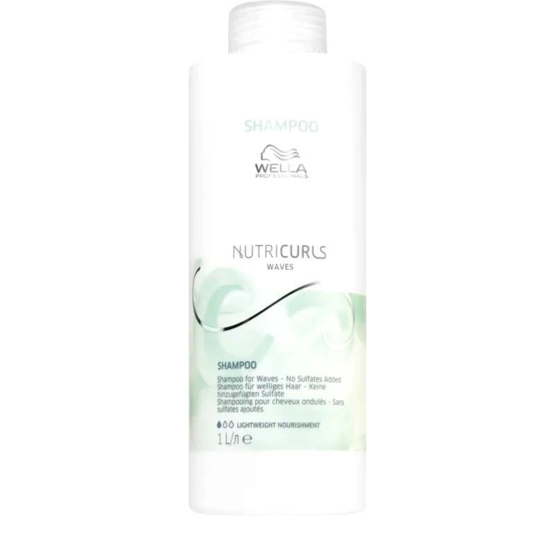 Wella Professionals Wella Professionals Nutricurls Waves ενυδατικό σαμπουάν για σγουρά μαλλιά 1000 ml