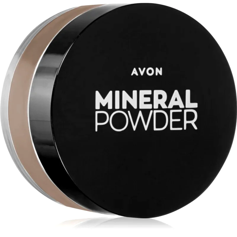 Avon Avon Mineral Powder μεταλλική πούδρα σε σκόνη SPF 15 απόχρωση Shell 6 γρ