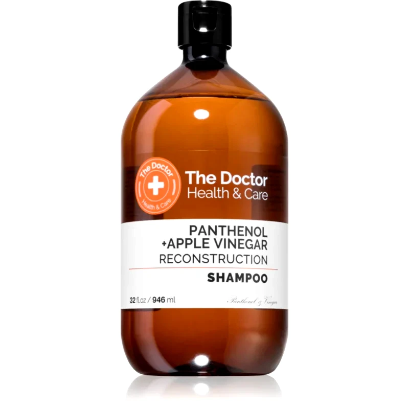 The Doctor The Doctor Panthenol + Apple Vinegar Reconstruction αποκαταστατικό σαμπουάν με πανθενόλη 946 ml