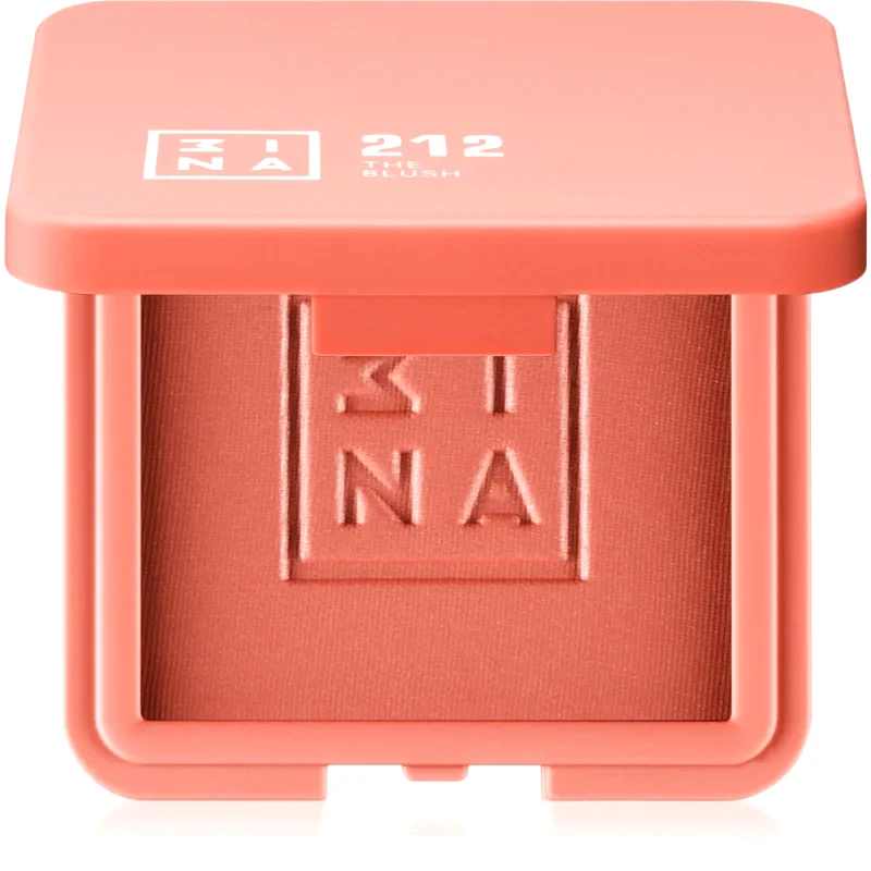3INA 3INA The Blush συμπαγές ρουζ απόχρωση 212 Coral 7,5 γρ