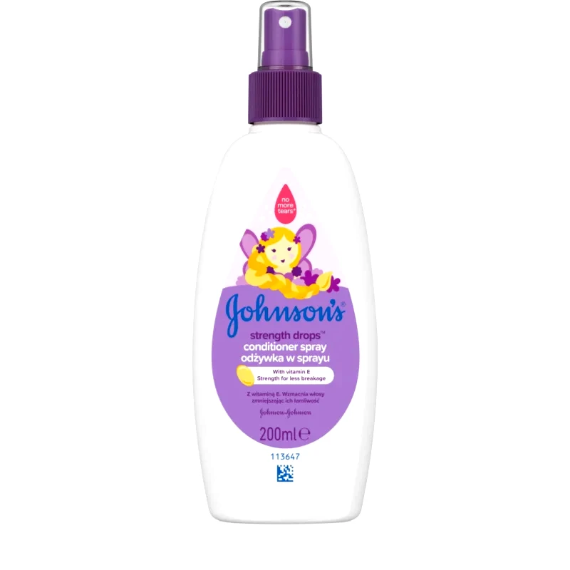 Johnson's® Johnson's® Strenght Drops δυναμωτικό μαλακτικό για παιδιά σε σπρέι 200 ml