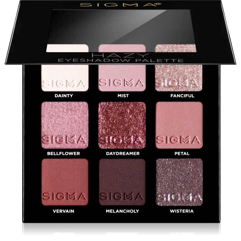 Sigma Beauty Sigma Beauty Eyeshadow Palette Hazy Παλέτα σκιών για τα μάτια 9 γρ