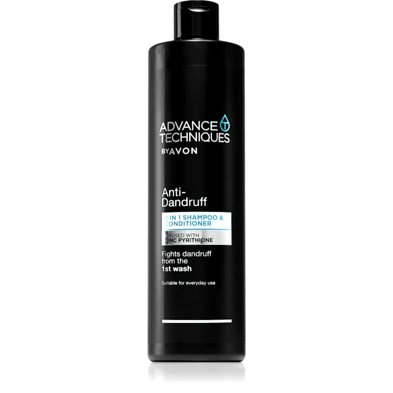 Avon Avon Advance Techniques Anti-Dandruff σαμπουάν και κοντίσιονερ 2 σε 1 κατά της πιτυρίδας 400 ml