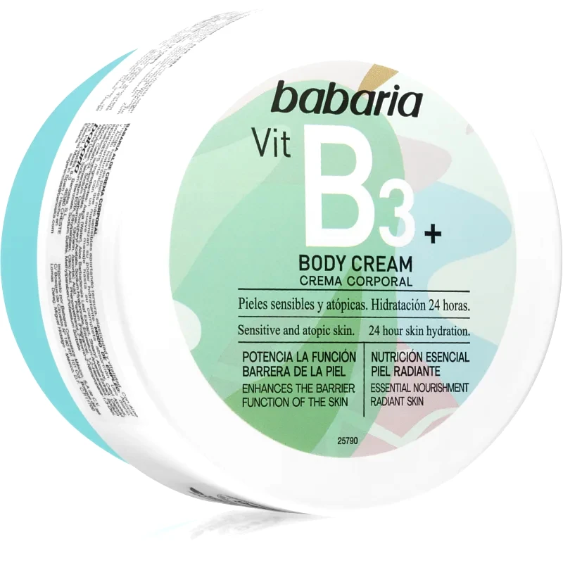 Babaria Babaria Vitamin B3 Κρέμα σώματος για ευαίσθητο δέρμα 400 ml