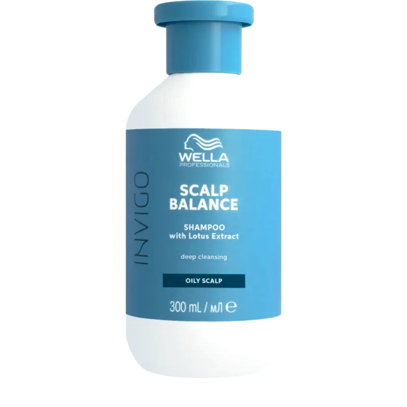 Wella Professionals Wella Professionals Invigo Scalp Balance σαμπουάν βαθύ-καθαρισμού για λιπαρό δέρμα της κεφαλής 300 ml