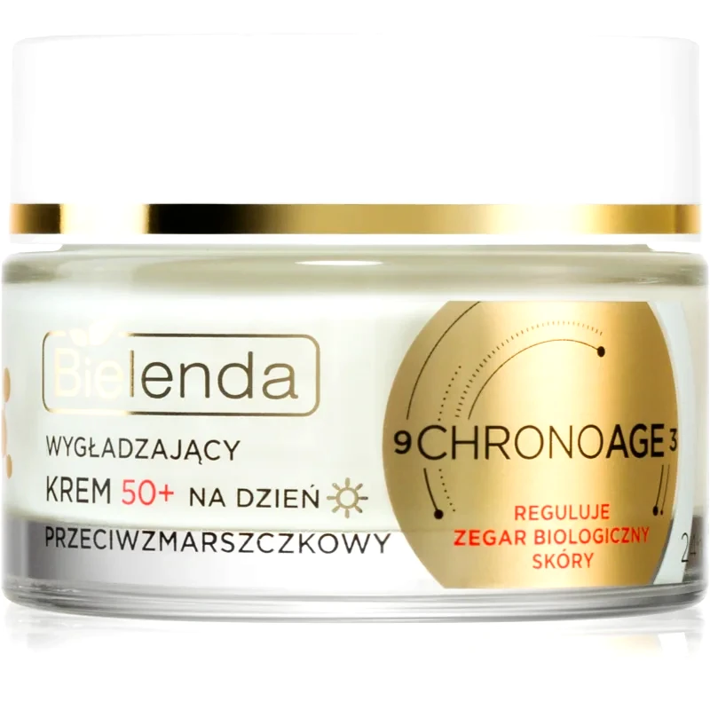 Bielenda Bielenda CHRONO AGE 24 H εντατικά λειαντική κρέμα ημέρας ενάντια στις ρυτίδες 50+ 50 ml