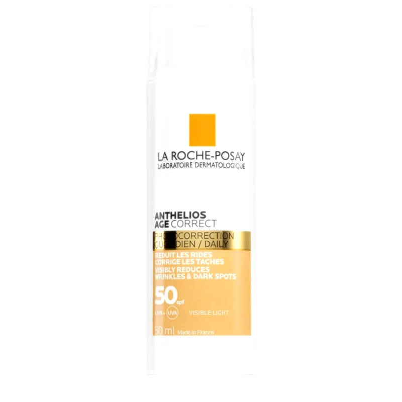 La Roche-Posay La Roche-Posay Anthelios Age Correct CC κρέμα με αντιρυτιδική επίδραση SPF 50 50 ml