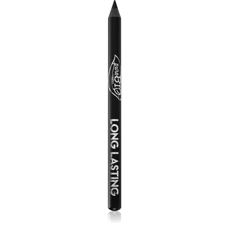 puroBIO Cosmetics puroBIO Cosmetics Long Lasting Eyeliner μακράς διαρεκίας μολύβι για τα μάτια απόχρωση Black 1,3 γρ