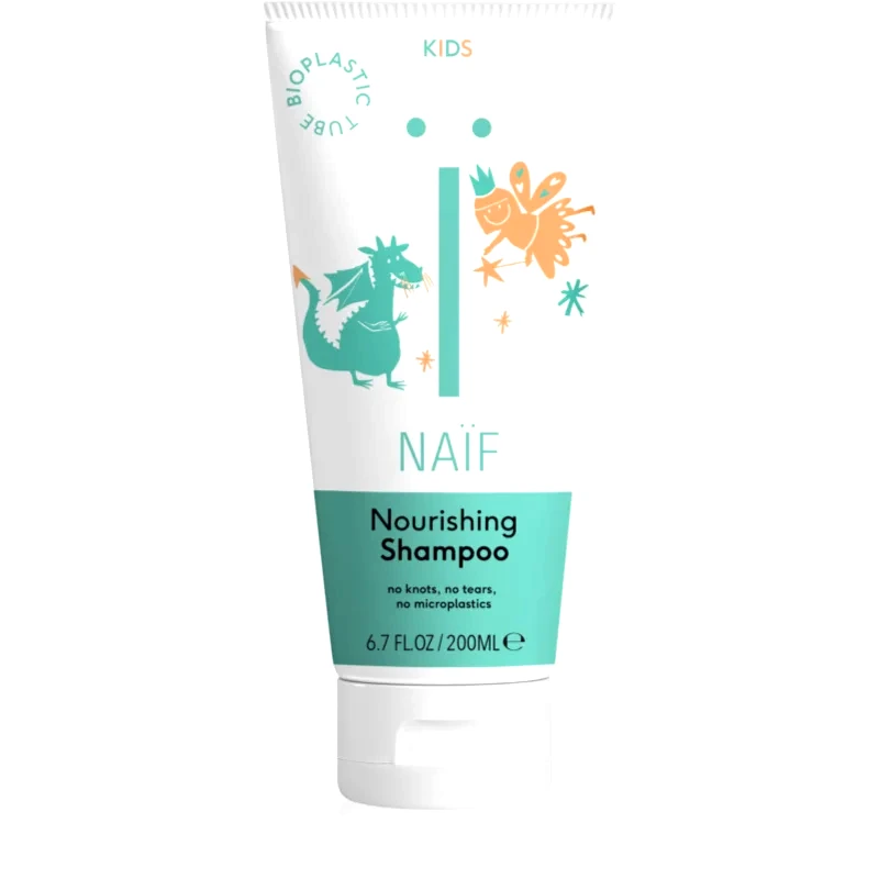 Naif Naif Kids Nourishing Shampoo παιδικό σαμπουάν για εύκολο χτένισμα μαλλιών για παιδιά 200 ml