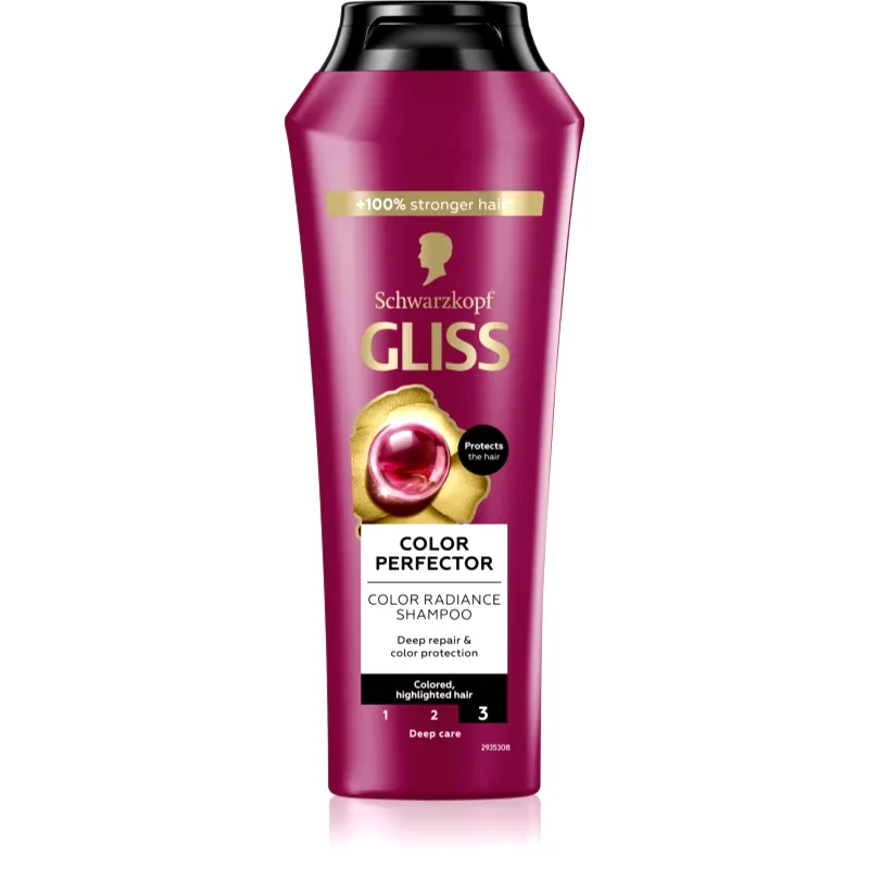 Schwarzkopf Schwarzkopf Gliss Color Perfector προστατευτικό σαμπουάν για βαμμένα μαλλιά 250 ml
