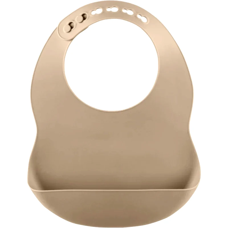 Zopa Zopa Silicone Bib Pastel σαλιάρα Sand Beige 1 τμχ