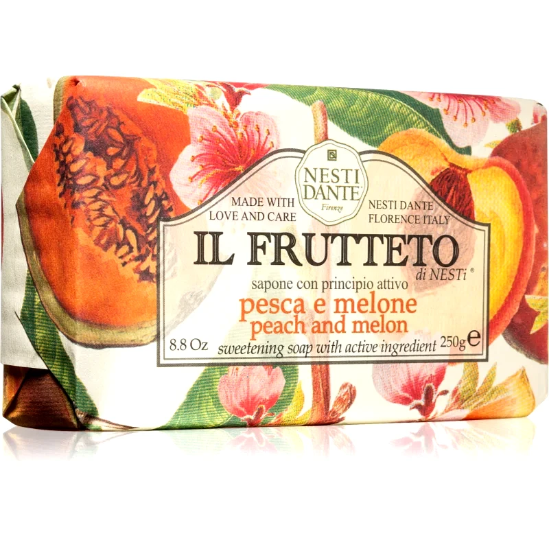 Nesti Dante Nesti Dante Il Frutteto Peach and Melon φυσικό σαπούνι 250 γρ