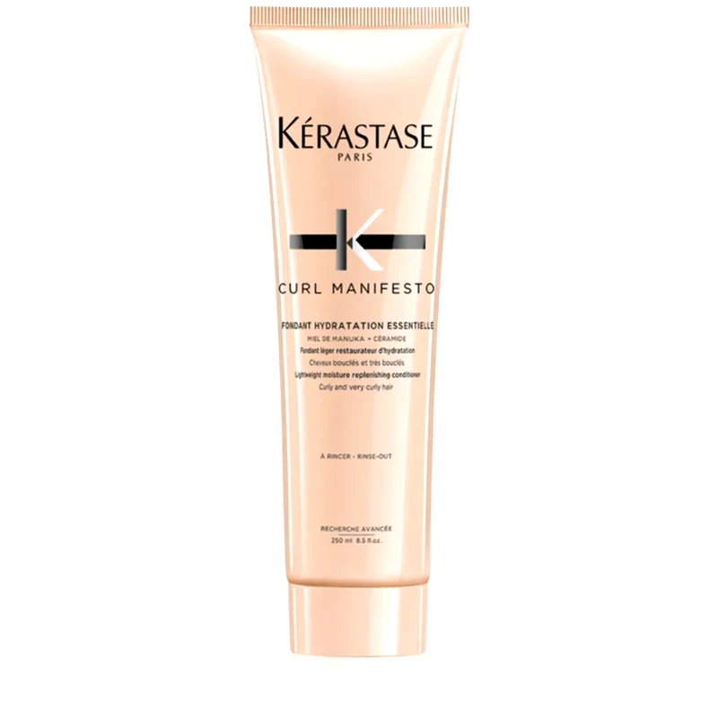 Kérastase Kérastase Curl Manifesto Fondant Hydration Essentielle ενυδατικό και θρεπτικό μαλακτικό για σπαστά και σγουρά μαλλιά 250 ml