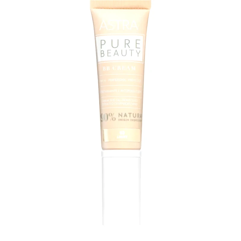 Astra Make-up Astra Make-up Pure Beauty BB Cream ενυδατική ΒΒ κρέμα απόχρωση 02 Light 30 ml