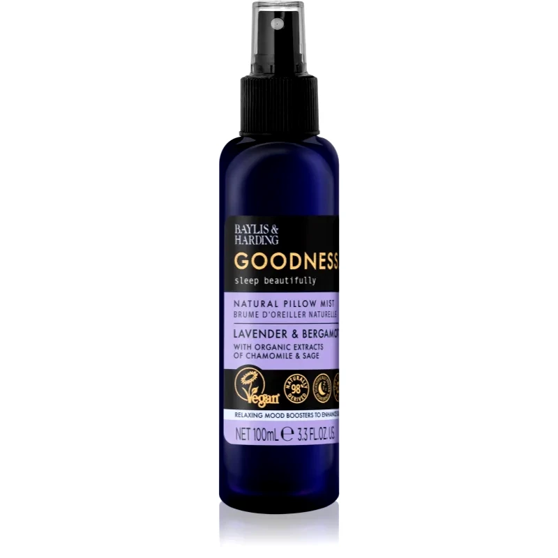 Baylis & Harding Baylis & Harding Goodness Sleep Beautifully Mist για ήρεμο ύπνο Lavender & Bergamot 100 μλ