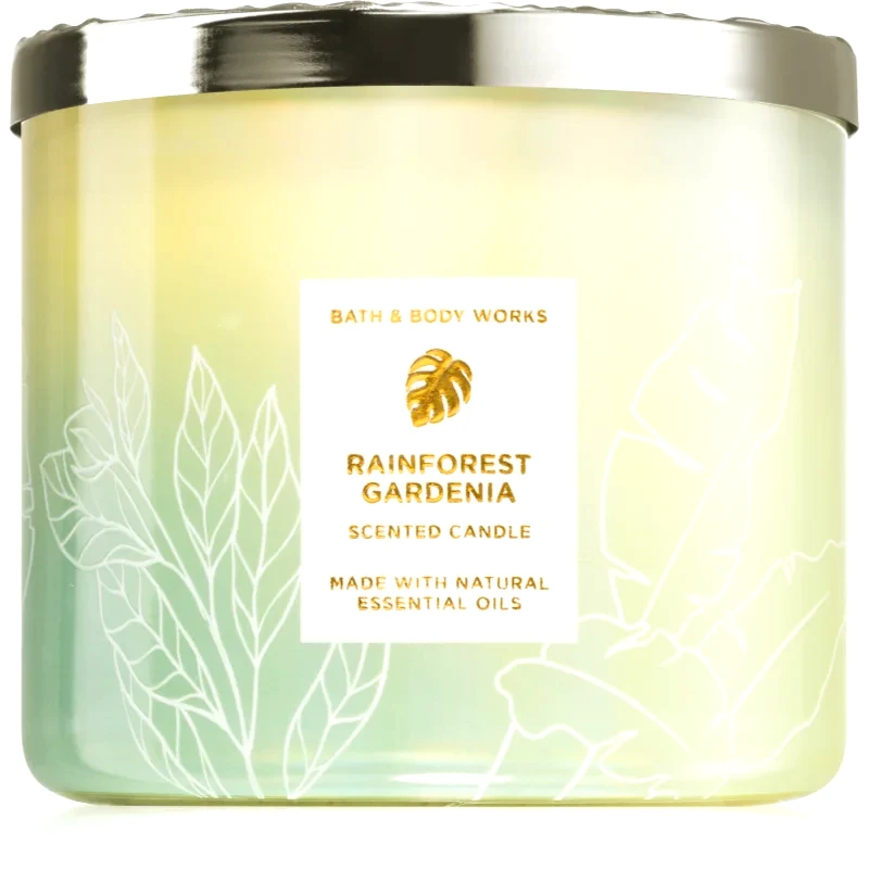 Bath & Body Works Bath & Body Works Rainforest Gardenia αρωματικό κερί ΙΙ. 411 γρ
