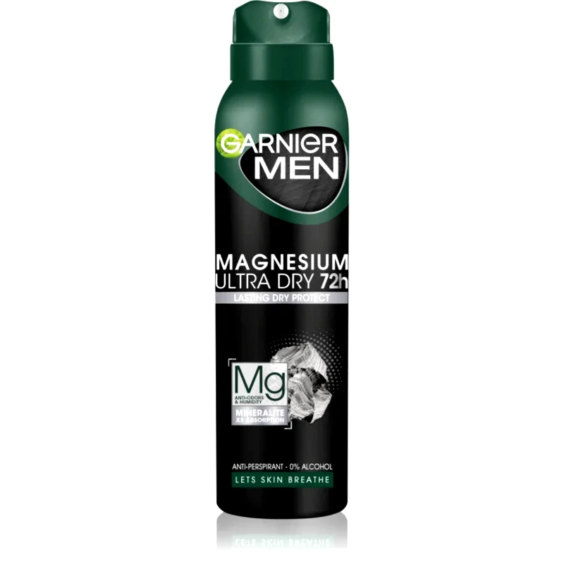 Garnier Garnier Men Mineral Magnesium Ultra Dry αντιιδρωτικό για άντρες 150 ml