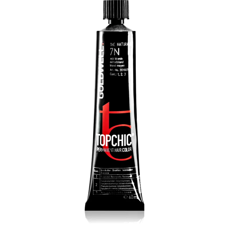 Goldwell Goldwell Topchic Permanent Hair Color βαφή μαλλιών απόχρωση 7-N 60 ml