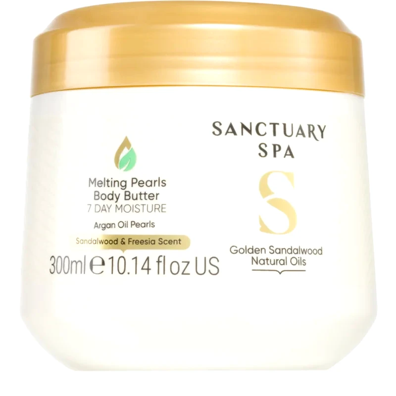 Sanctuary Spa Sanctuary Spa Golden Sandalwood Εντατικό ενυδατικό βούτυρο σώματος 300 ml