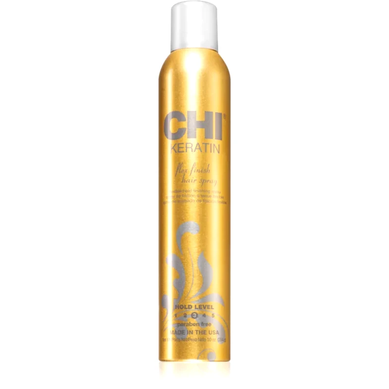 CHI CHI Keratin Flex Finish λακ μαλλιών με κερατίνη 284 μλ