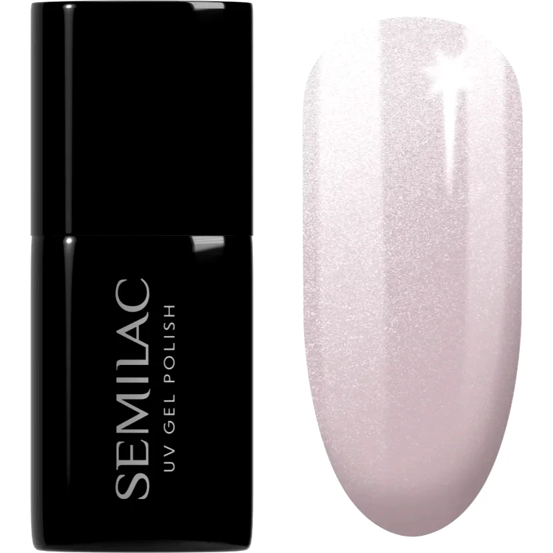 Semilac Semilac UV Hybrid Wedding Pearls τζελ βερνίκι νυχιών απόχρωση 236 Peach Pearl 7 ml
