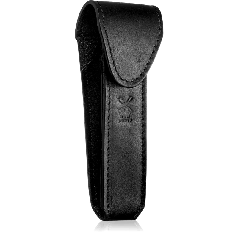 Mühle Mühle Case Leather δερμάτινη θήκη για ξυριστική μηχανή Black 1 τμχ